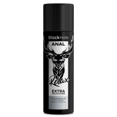 Black Hole - 矽性後庭擴張潤滑劑 - 100ml 